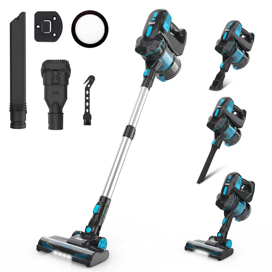 INSE Cordless Handheld Vacuum Cleaner 20KPa Powerful HEPA Led Headlights