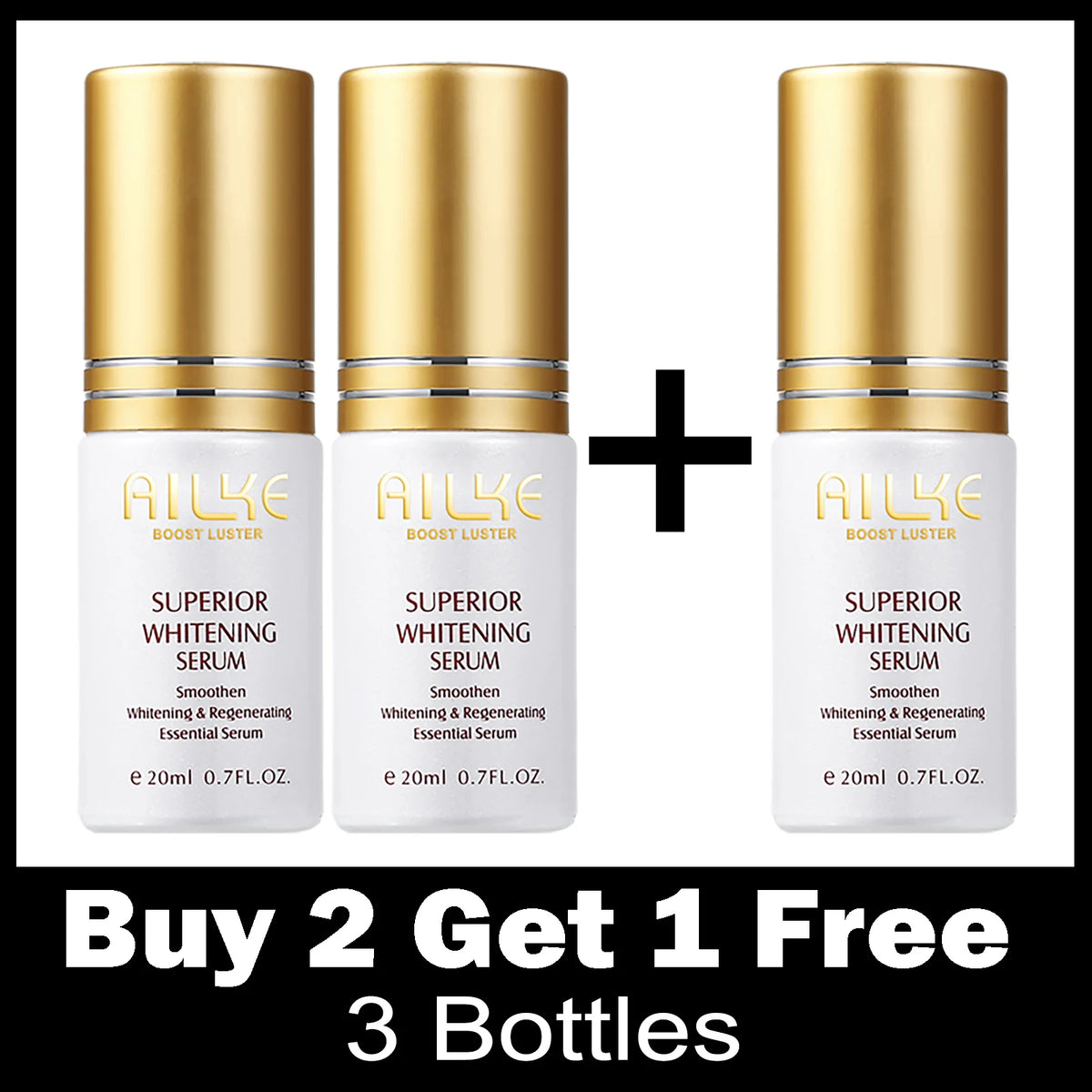 AILKE Vitamin C Brightening Serum For Dark Spots And Hydration
