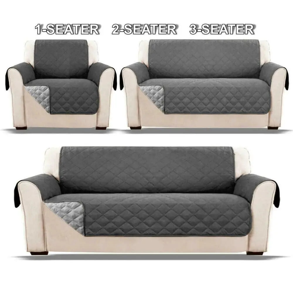 Waterproof Sofa Cover Anti Slip For Dogs And Kids Recliner