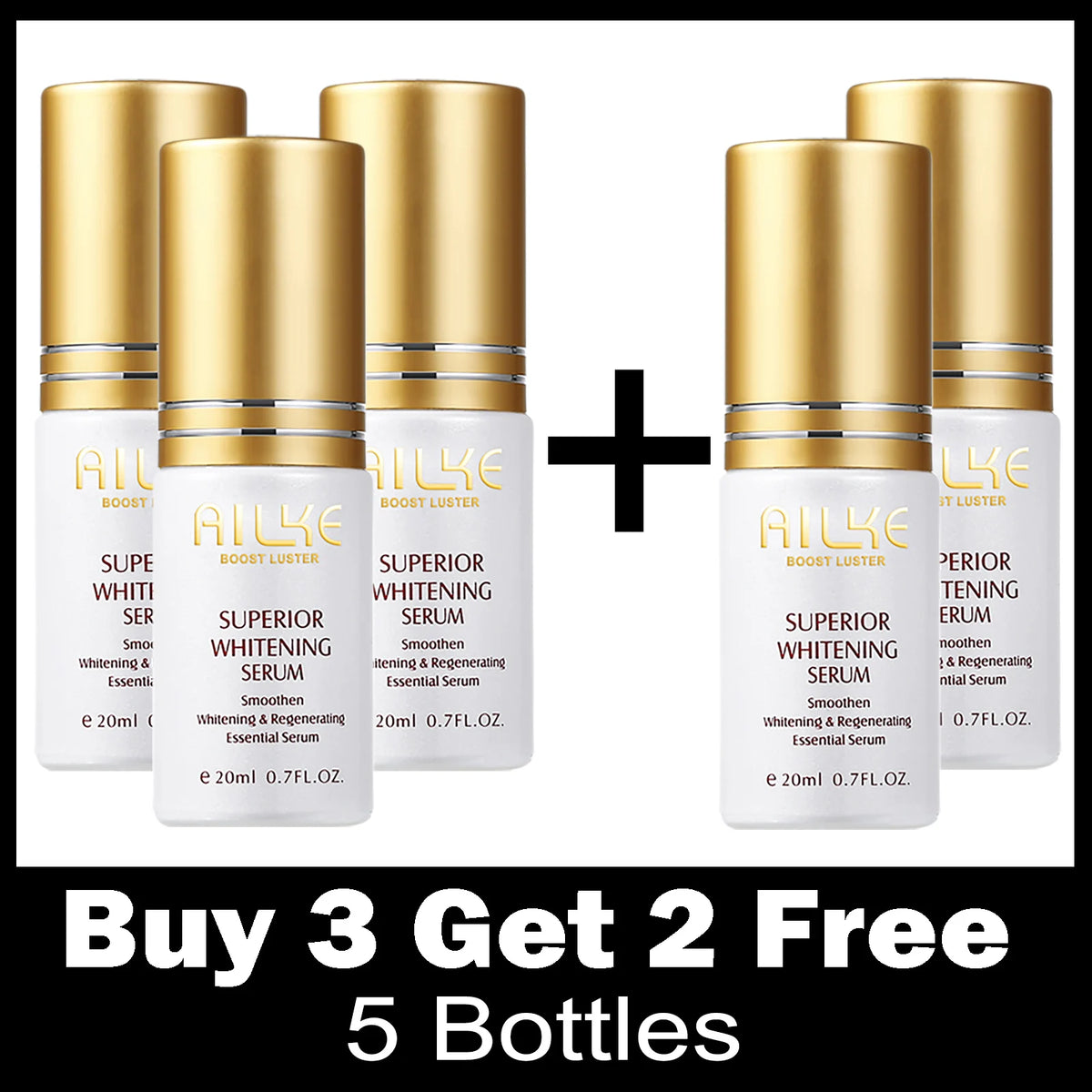 AILKE Vitamin C Brightening Serum For Dark Spots And Hydration