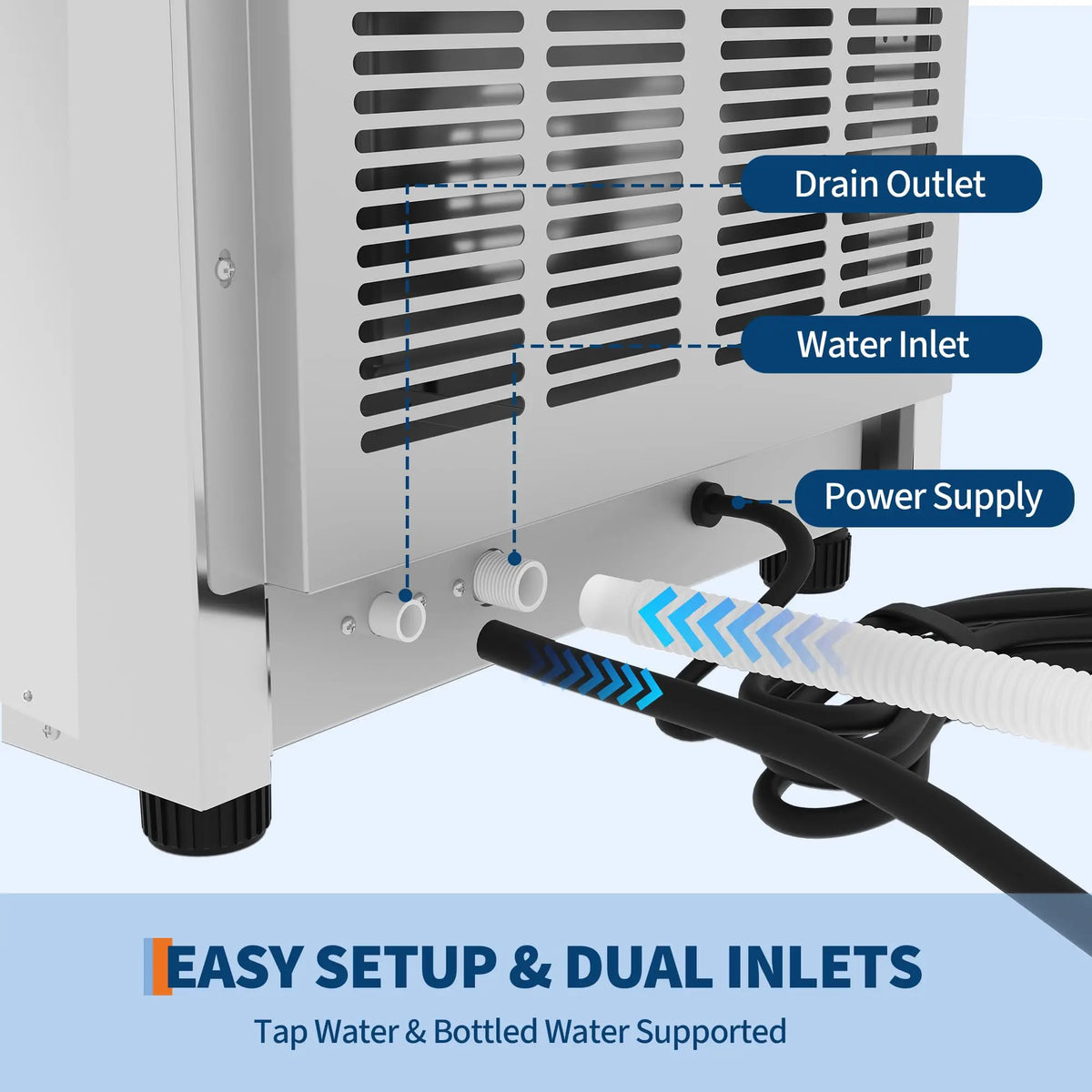 Commercial Ice Maker 120 Lbs Per Day T90FT Premier
