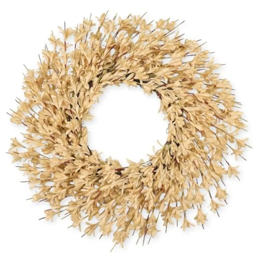 SHXI Realistic Fall Front Door Garland With Timer Function Lights