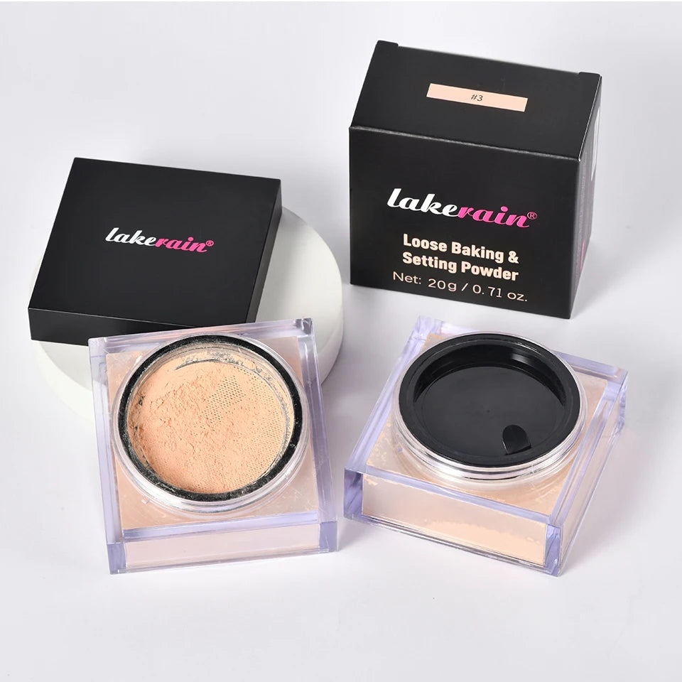 ibcccndc Loose Setting Powder for Oil Control and Matte Finish