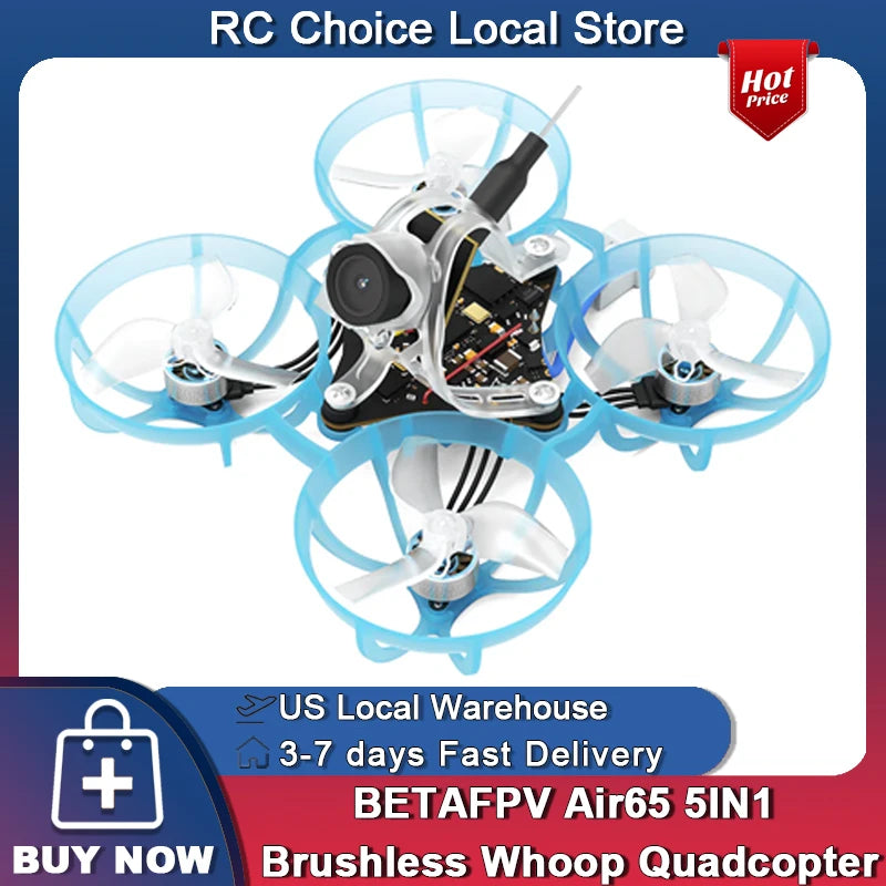 Betafpv Air65 5In1 Brushless Whoop RC Racing Freestyle Drone
