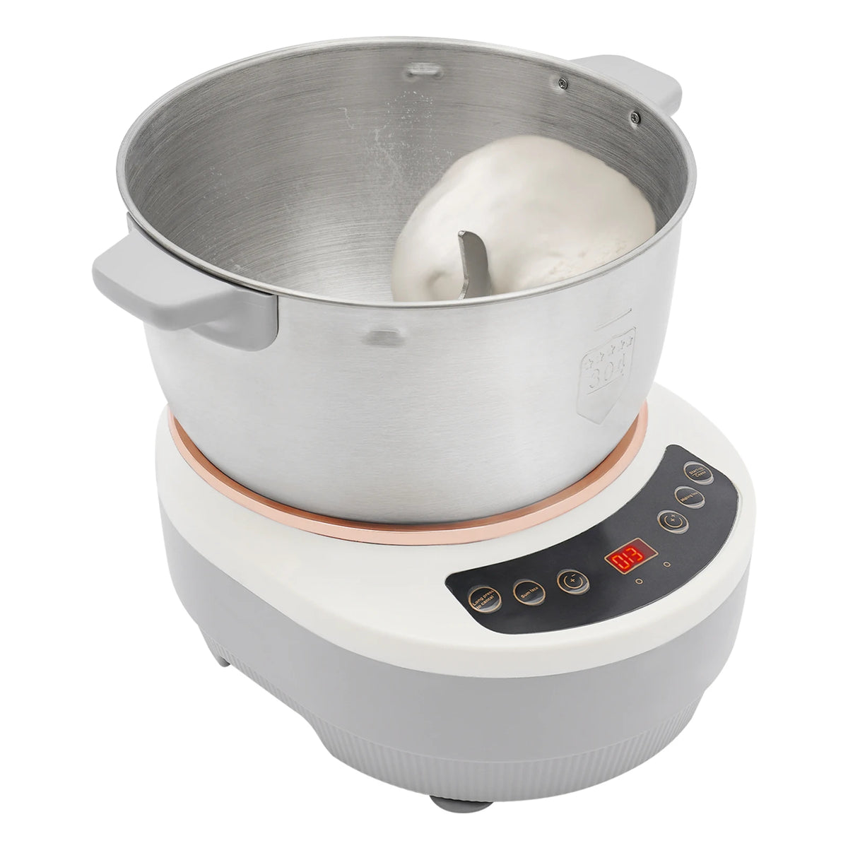 200W Electric Dough Maker With Ferment Function 304 Stainless Steel