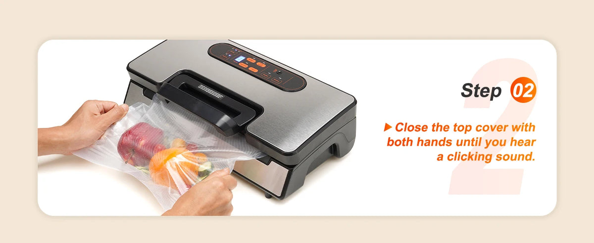 SucceBuy 130W Vacuum Sealer Machine With Free Vacuum Bags