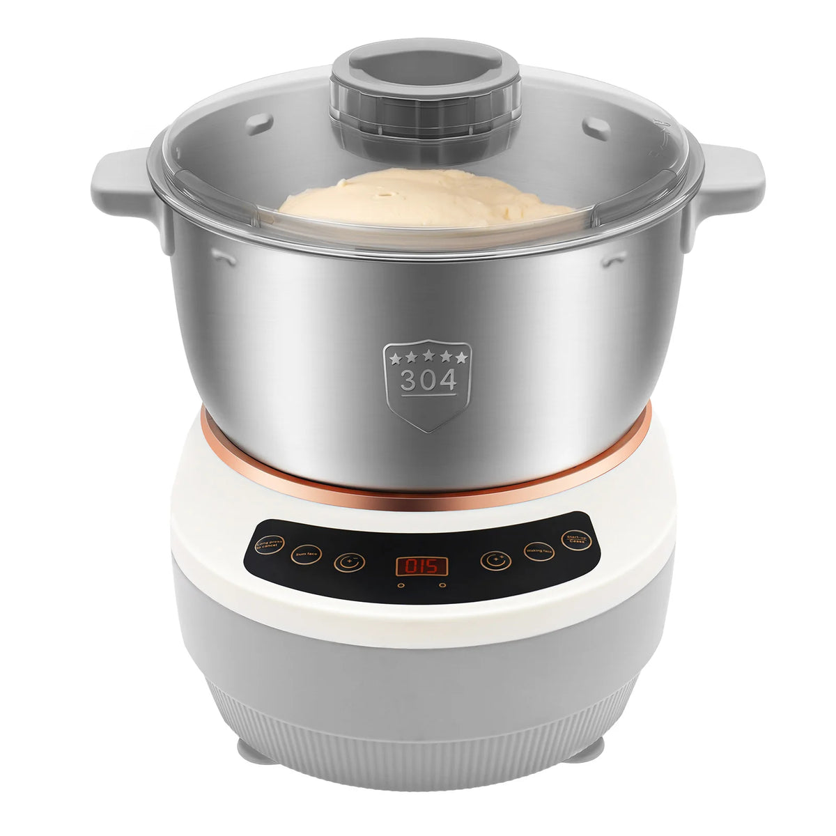 200W Electric Dough Maker With Ferment Function 304 Stainless Steel