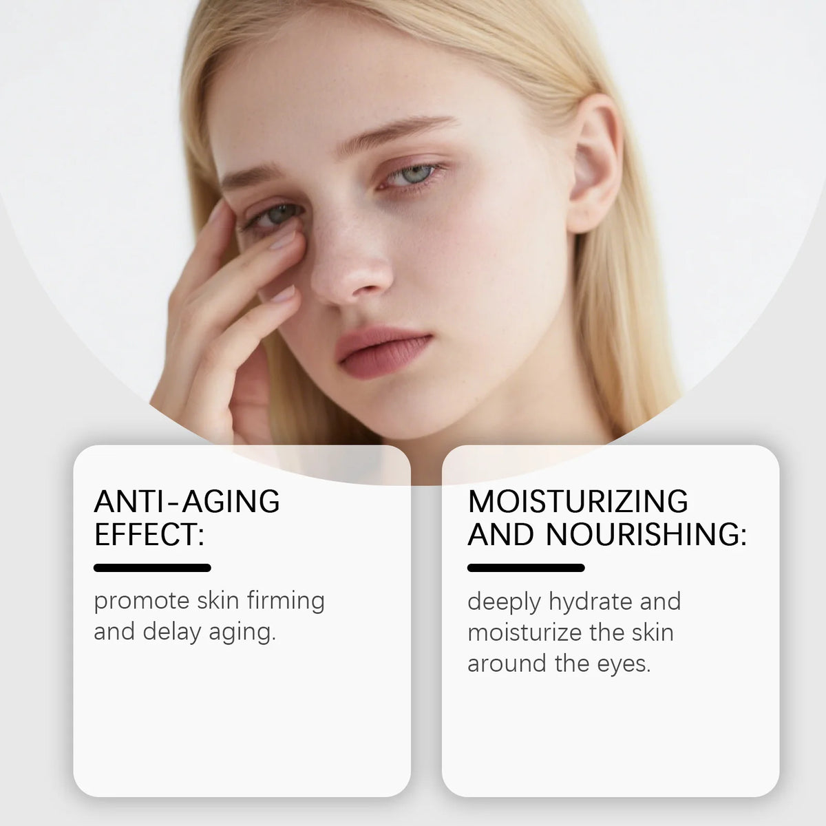 Instant Under Eye Tightening Cream for Puffiness and Dark Circles