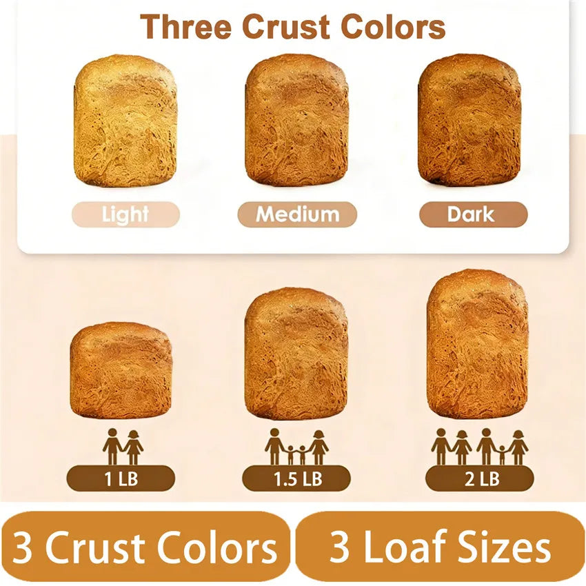 KeenZest 27 In 1 Smart Bread Maker With Gluten Free Whole Wheat