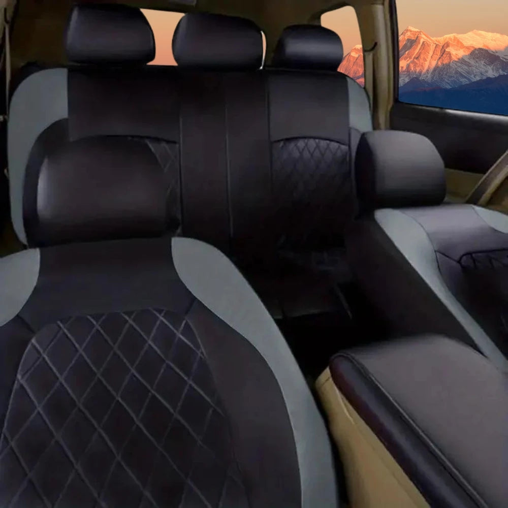 AUTOYOUTH Universal Car Seat Covers Four Seasons Tatting Cotton Foam
