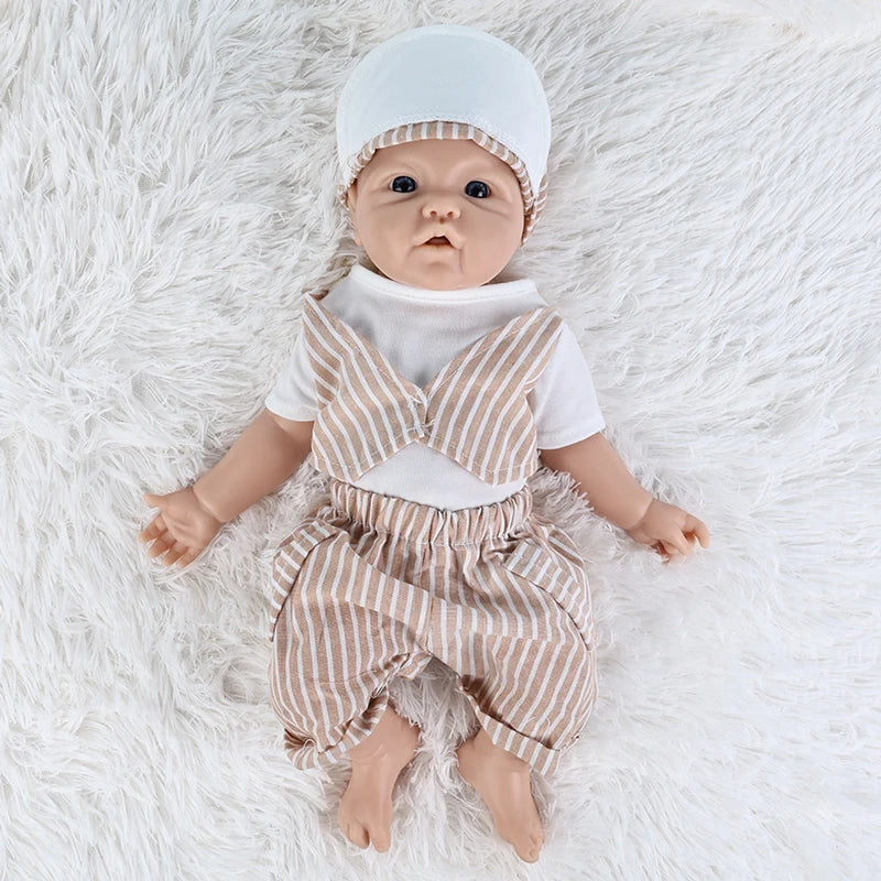 Authentic 100% Silicone Unpainted Reborn Baby Dolls Shipped from USA Warehouse Wholesale Realistic Baby Dolls for Kids Bebe Toys