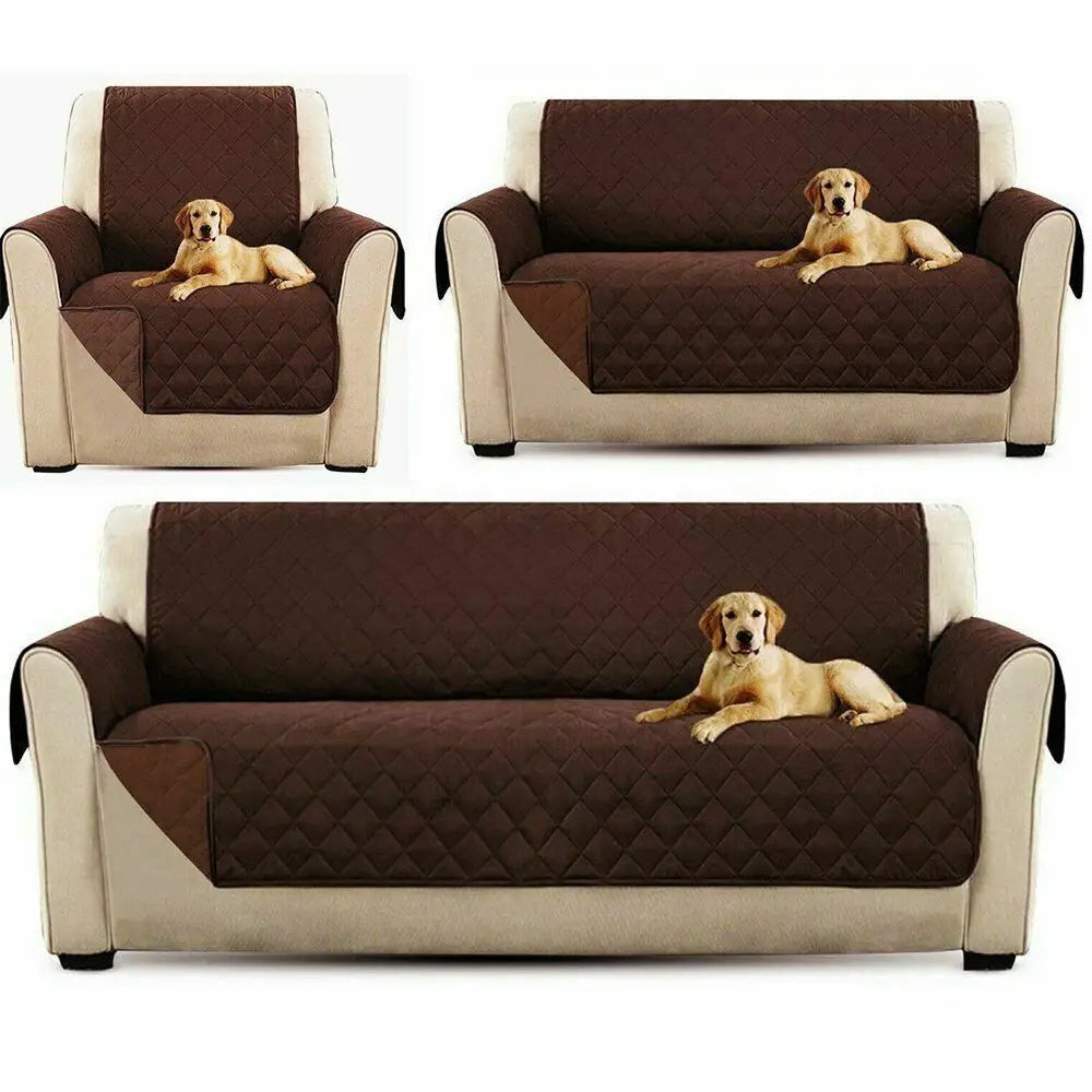 Waterproof Sofa Cover Anti Slip For Dogs And Kids Recliner