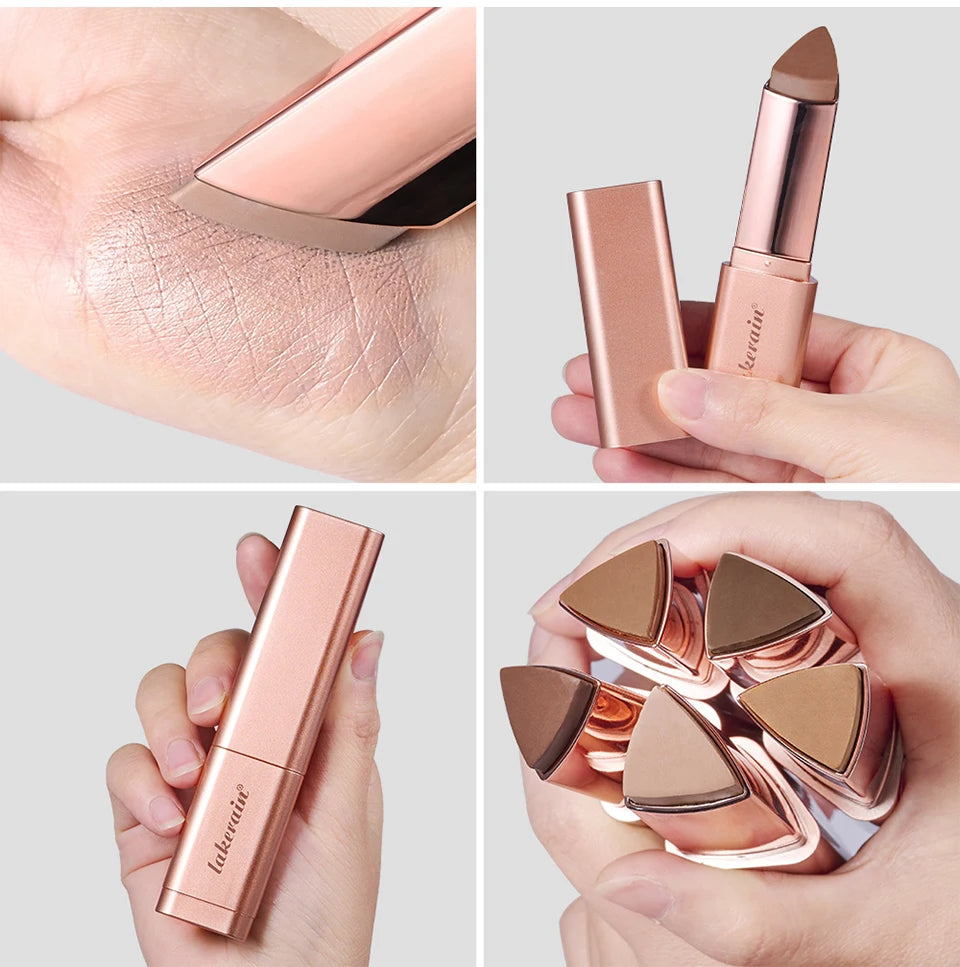 Lakerain Cream Bronzer Stick for Smooth Face Contouring