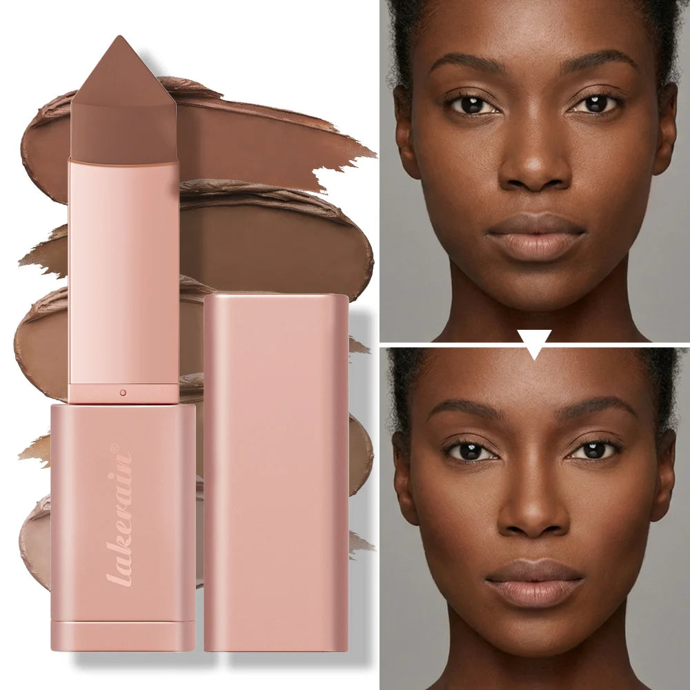 Lakerain Cream Bronzer Stick for Smooth Face Contouring