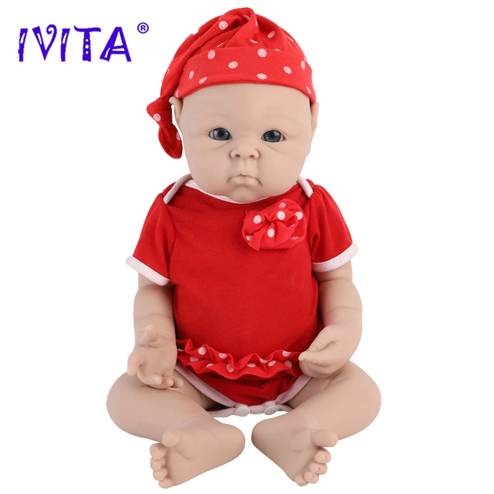 Authentic 100% Silicone Unpainted Reborn Baby Dolls Shipped from USA Warehouse Wholesale Realistic Baby Dolls for Kids Bebe Toys