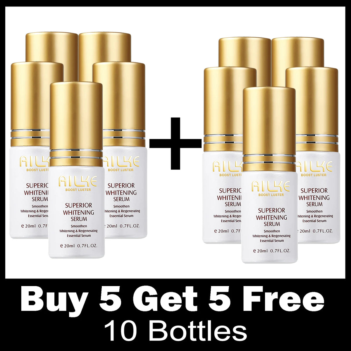 AILKE Vitamin C Brightening Serum For Dark Spots And Hydration