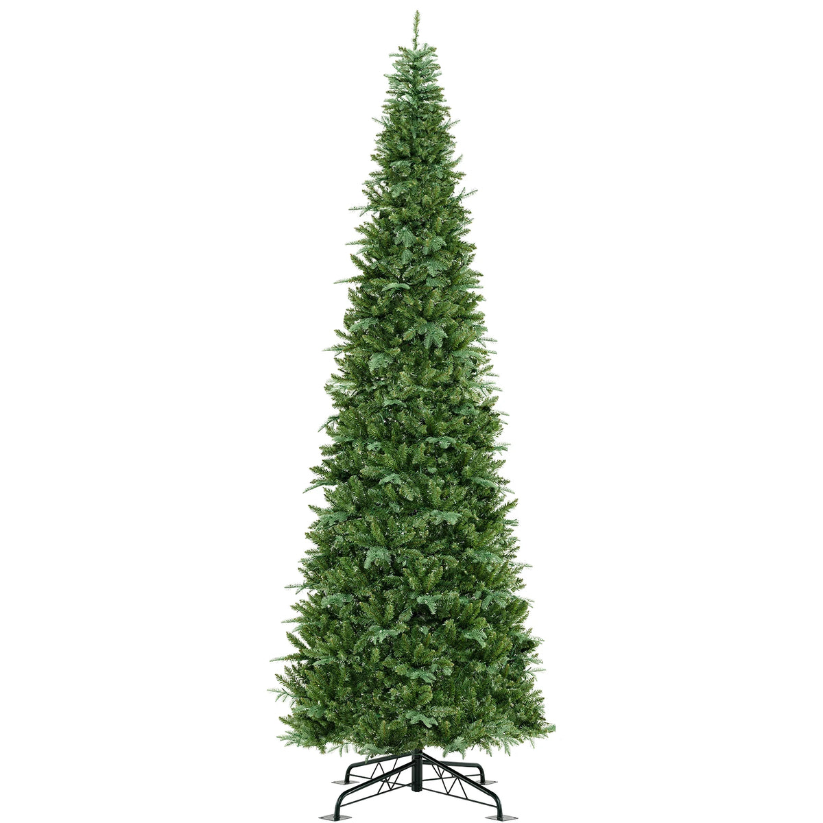 Lifezeal Prelit Artificial Christmas Tree With Hinged Branches
