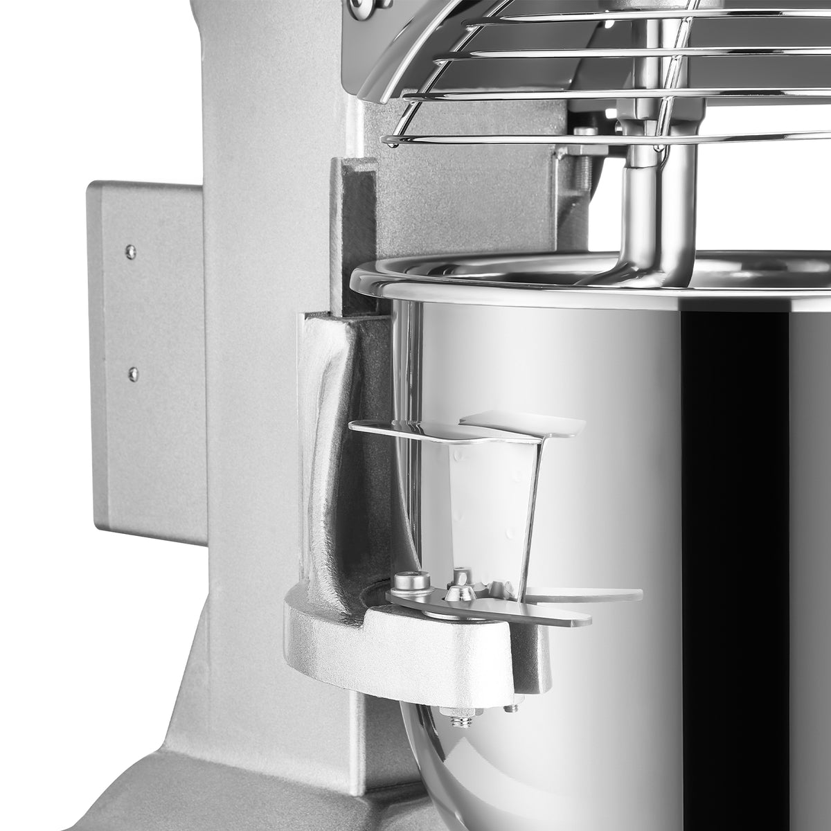SucceBuy Commercial Food Mixer 450W 3 Speeds Heavy Duty Stainless Steel