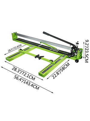 SucceBuy  Manual Tile Cutter Infrared Laser Positioning Floor Cutter Push Knife Professional Tool for Cutting Porcelain Ceramic