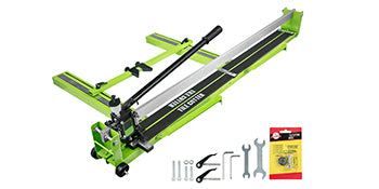 SucceBuy  Manual Tile Cutter Infrared Laser Positioning Floor Cutter Push Knife Professional Tool for Cutting Porcelain Ceramic