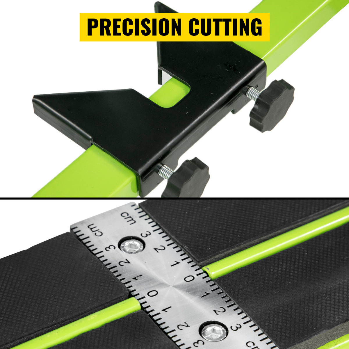 SucceBuy  Manual Tile Cutter Infrared Laser Positioning Floor Cutter Push Knife Professional Tool for Cutting Porcelain Ceramic